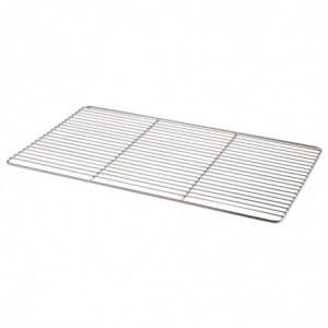 Ruostumattomasta teräksestä valmistettu uuniritilä - L 530 x S 330mm - Vogue