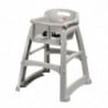 Staplingsbar hög stol platina - Rubbermaid - Fourniresto