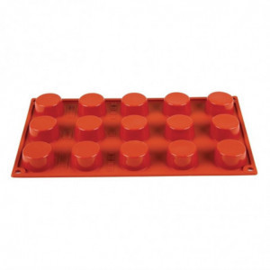 15 Small Silicone Petit-Fours Mold - Pavoni