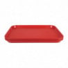 Self-Service Tray 305 X 415mm Red - Olympia KRISTALLON - Fourniresto