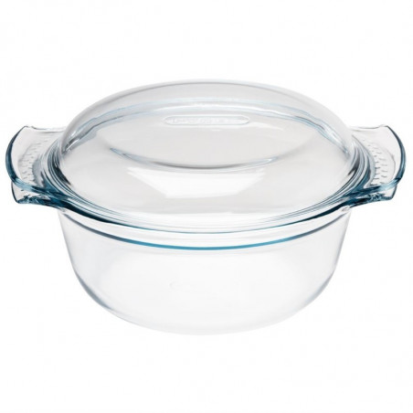 Cocotte ronde en verre 3,5L - Pyrex - Fourniresto