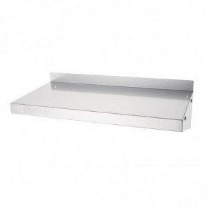 Stainless Steel Wall Shelf - L 600 x D 300mm - Vogue