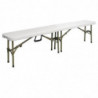 Banc pliable au centre 1830mm - Bolero - Fourniresto