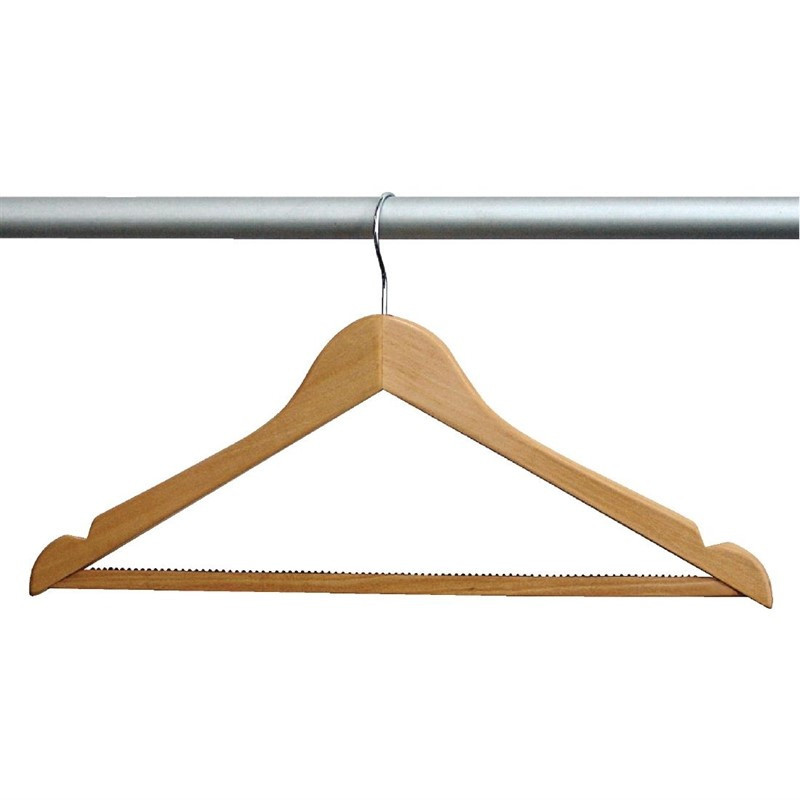 Wooden Standard Hanger - Pack of 10 - Bolero - Fourniresto