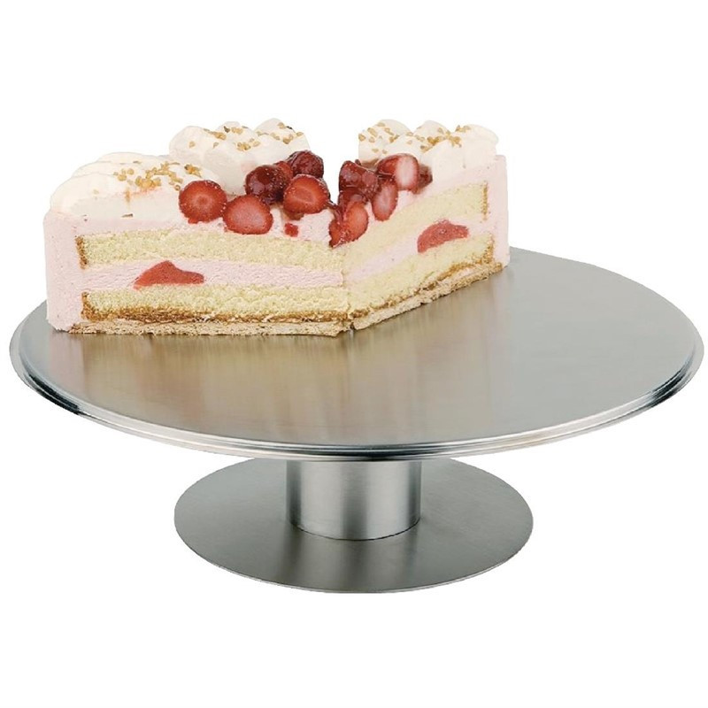 Rotating cake stand - 30 cm - APS - Fourniresto