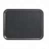Smooth Laminated Capri Anthracite Tray 325Mm - Cambro - Fourniresto