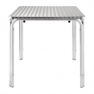 Neliönmuotoinen pinottava pöytä 70 x 70 cm - Bolero - Fourniresto