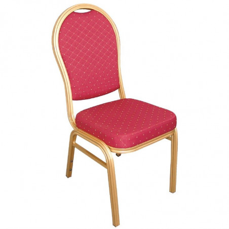 Punainen juhlapöydän tuoli - 4 kpl - Bolero - Fourniresto