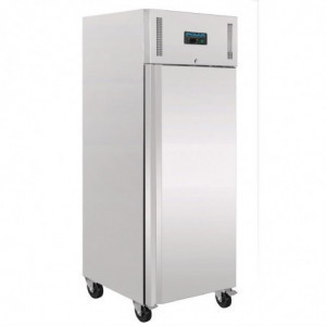 Kylskåp i rostfritt stål med en dörr - 650 L - Polar - Fourniresto