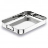 Stainless Steel Gratin Dish - 30 x 22 cm - Lacor