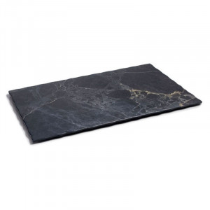 Rectangular Plate "Stone" In Melamine - 350 X 285 Mm - Lacor