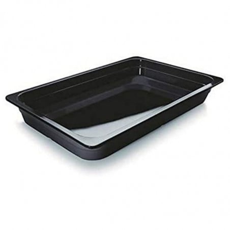 Gastro Melamine Black Tray 1/1 - H 65 mm - Lacor