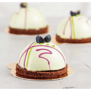 Silikoninen puolipallon muotoinen kakkuvuoka - 60 kappaletta - Lacor