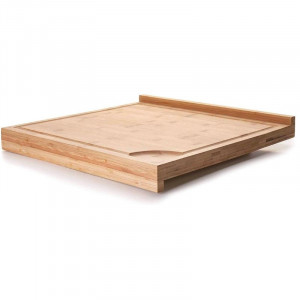 Planche À Découper En Bambou - 39,5 X 38 Cm - Lacor