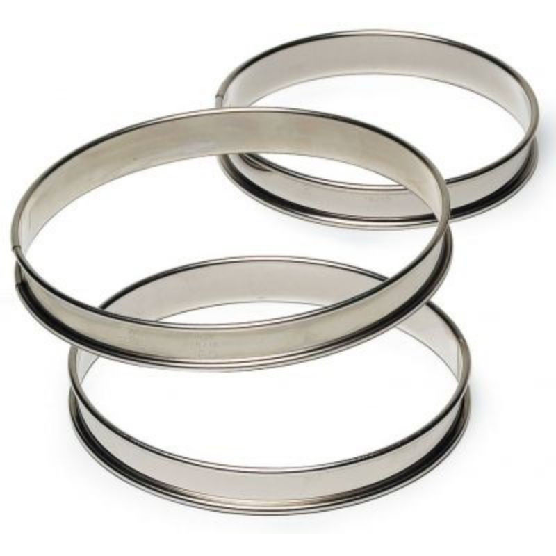 Stainless Steel Tart Ring - Ø 240 mm - TELLIER