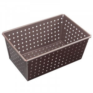 Perforerat brödform i stål - 270 x 105 mm - Tellier