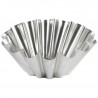 Brioche Mold Large Ribs in Tinplate - Ø 220 mm - Tellier