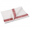 Linen Glass Cloths - Red - L 762 X 508 mm - Vogue