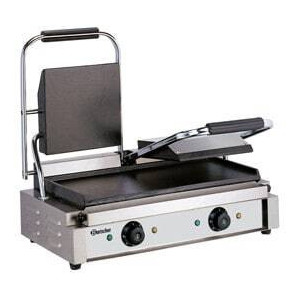 Grill Panini - Paninimaskin - Professionell dubbel Panini-apparat