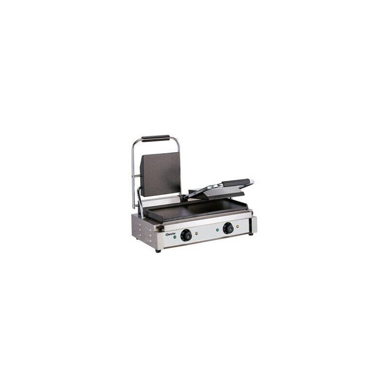 Grill Panini - Paninimaskin - Professionell dubbel Panini-apparat