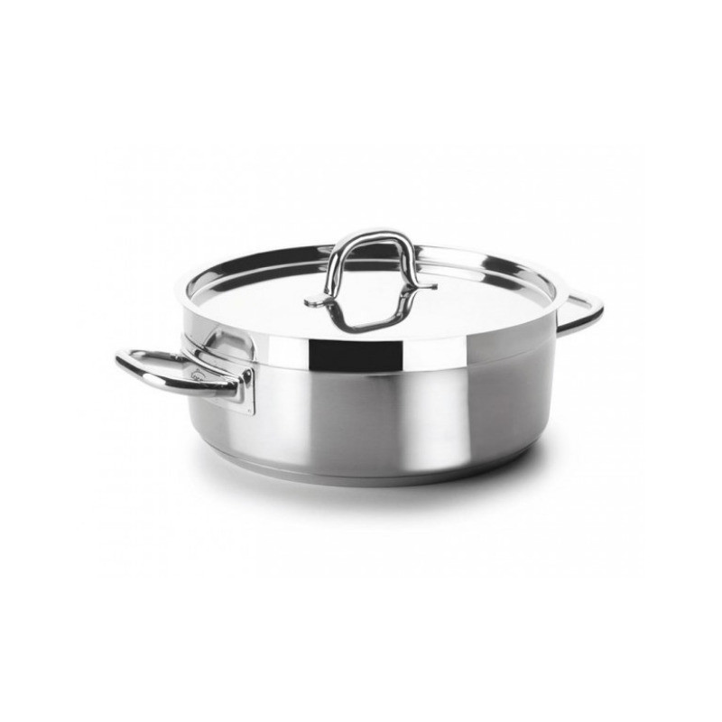 Professionell gryta med lock - Chef Luxe - ø 24 cm