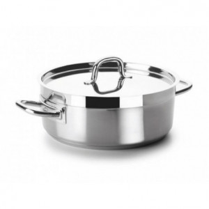 Ammattikäyttöön tarkoitettu kattila kannella - Chef Luxe - ø 32 cm
