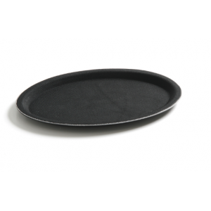 Plateau de Service Ovale Fibre de Verre - 210 x 290 mm