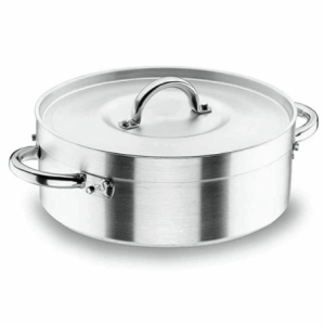 Professional Braising Pan with Lid - Chef-Aluminio - ø 32 cm
