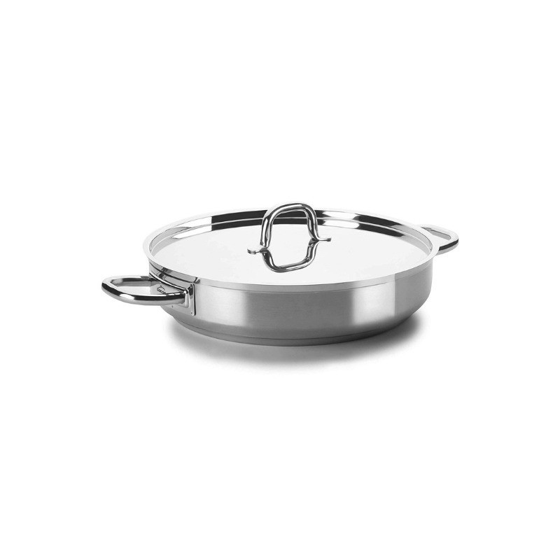 Pyöreä ammattikäyttöön tarkoitettu pannu kannella - Chef Luxe - ø 36 cm