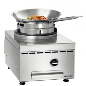 Bordmonterad gaswok