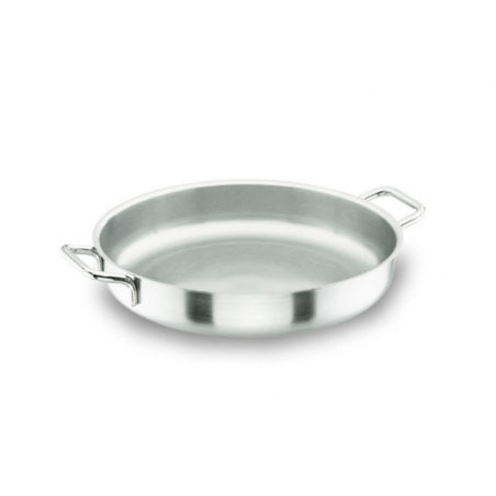 Pyöreä ammattikäyttöön tarkoitettu pannu ilman kantta - Lacorin Chef Luxe -malli - ⌀ 50 cm