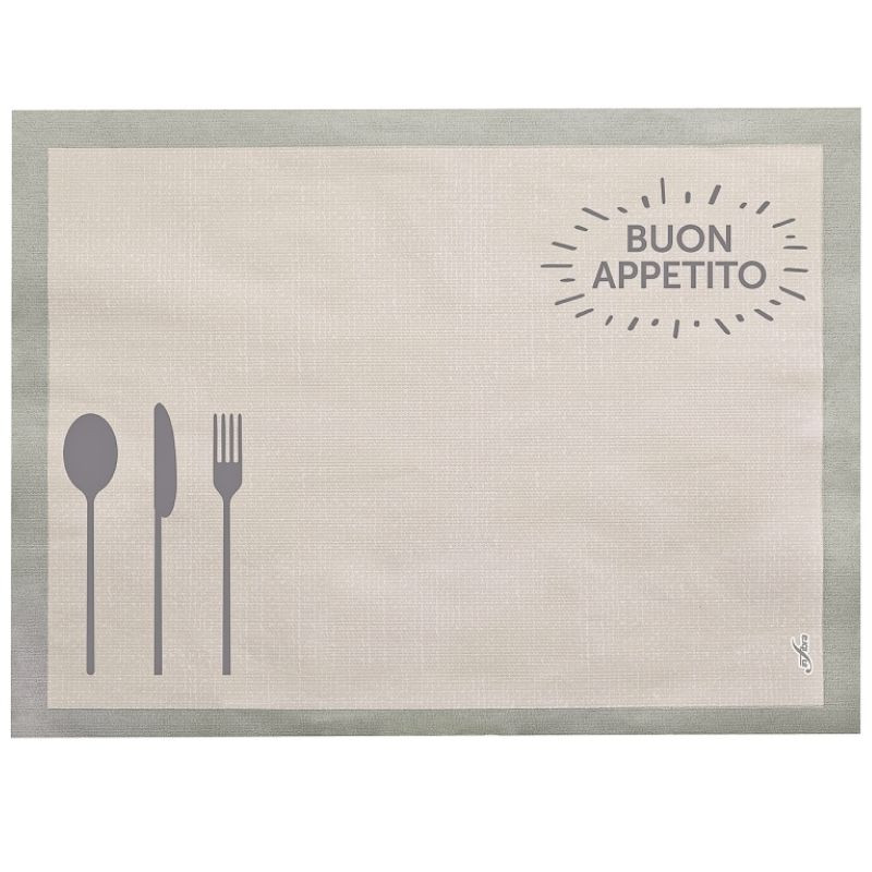 Bordsduk Buon Appetito i cellulosa - 400 x 300 mm - Förpackning med 2000