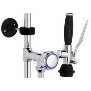 Dish Spray with Mixer and Wall-Mounted Gooseneck Faucet - Refurbished