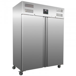 Stainless Steel Refrigerated Cabinet 2 Doors - 1400 L