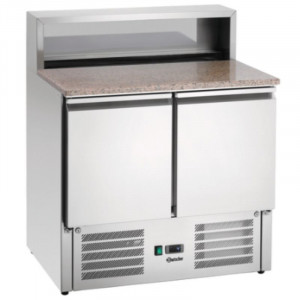 Saladette for pizza maker for professional catering 5 Bins 1/6 GN