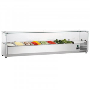 Countertop Salad Bar - 8 x GN 1/4