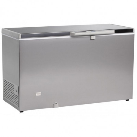 Congélateur Coffre Professionnel Inox - 370 L