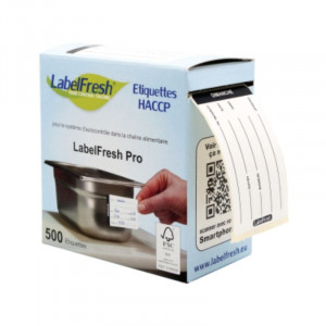 Etiquette de Traçabilité LabelFresh Pro - Dimanche - 70 x 45 mm - Lot de 500 - LabelFresh