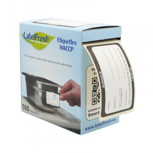 Etiquette de Traçabilité LabelFresh - Surgelé - 70 x 45 mm - Lot de 500 - LabelFresh