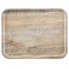 Rectangular Tray Madeira - Light Oak - 350 x 240 mm - CAMBRO