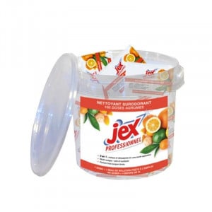 Doseringsrengöringsmedel med citrusdoft - Paket med 100 - Jex
