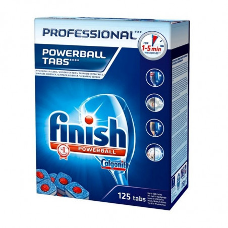 Tabletit Powerball astianpesukoneeseen - 125 kpl - Finish Professional