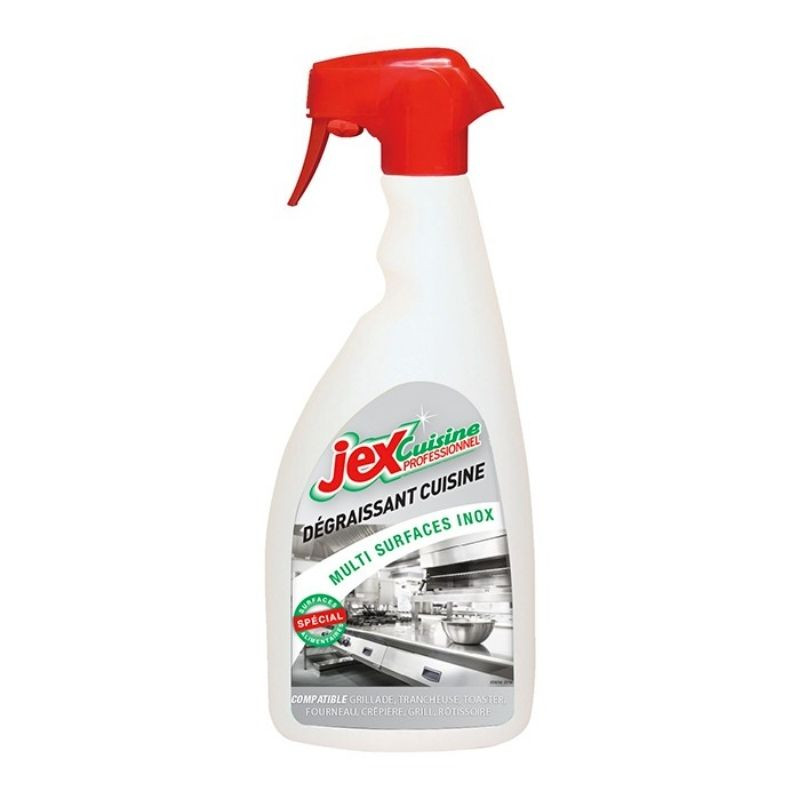 Spray Avfettningsmedel för Multiytor i Rostfritt Stål - 750 ml - Jex