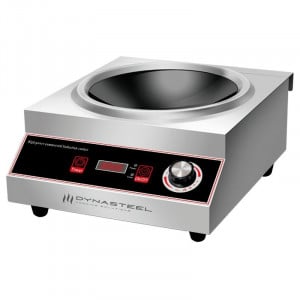 Wok Induktio Pro 3500 W Inox — Kovera Alue Ø227