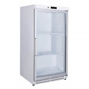 Mini Kylskåp med Glasdörr 170 L 0/+8 °C - Dynasteel