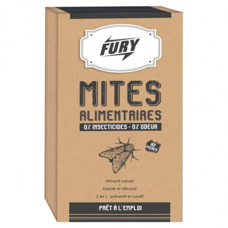 Fälla för matmal - 2-pack - FURY