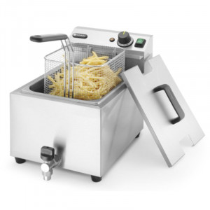 Profi Line Fryer with Drain Tap - 8 L