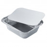 Alumiinivuoka kannella "Combi Pack" - 1500 ml - 100 kpl:n erä