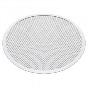 Perforoitu pizzapelti Ø 250 mm alumiini — Dynasteel