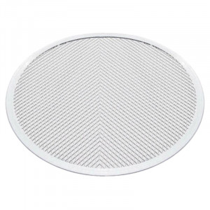 Aluminum Dynasteel Pizza Plate - Ø 330 mm: Sturdy for professionals.
